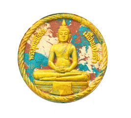 Fototapeta premium Jatuakarmramathep.Buddha image in native Thai style art
