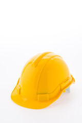 Hard hat isolated on white background