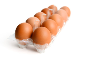 Eggs in packing