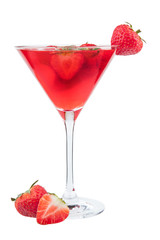Erdbeeren Cocktail