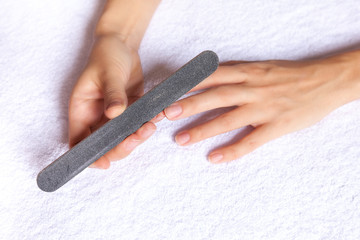 Manicure nail file