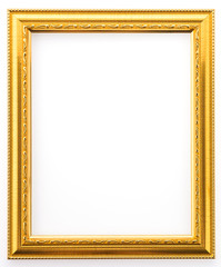 Frame isolated on white background