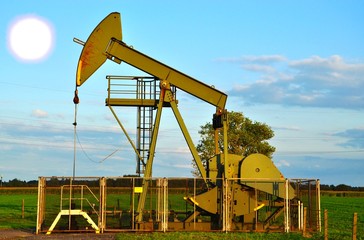 &Ouml;lf&ouml;rderpumpe in Betrieb