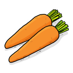 two carrots