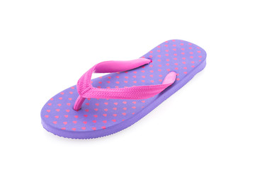 Flip flop isolated on white background