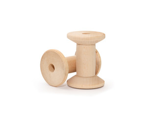 Empty Wooden Spools