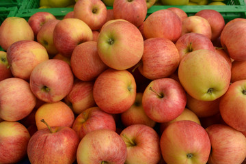 Äpfel auf italienischem Markt