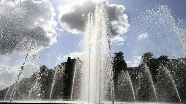 Public fountain