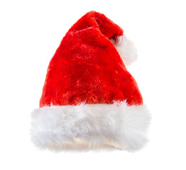 Obraz na płótnie Canvas Santa claus red hat.