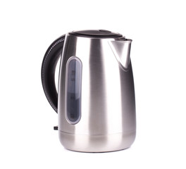 Metal modern kettle.