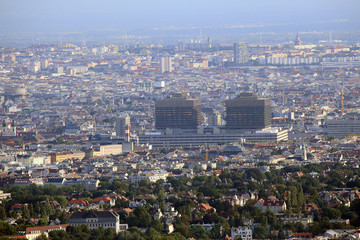 Aerial View of Vienna