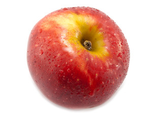 red apple isolated
