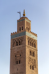 Koutubia mosque in Marakech