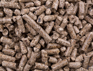 Wooden pellets