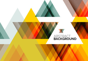 Triangle geometric concept