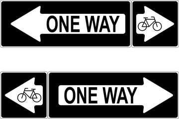 One Way open both ways for cyclists