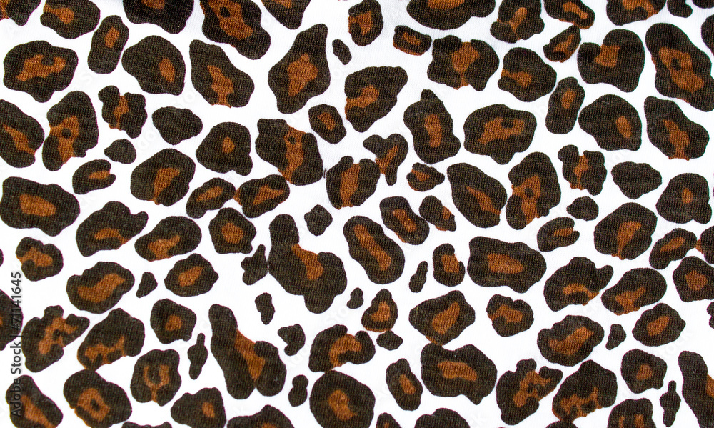 Poster leopard pattern background