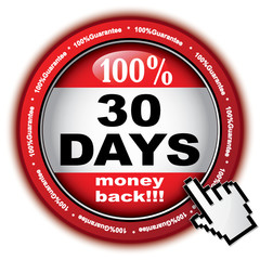 30 DAYS MONEY BACK ICON