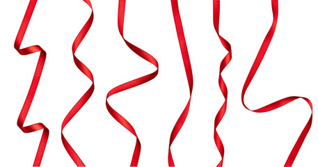 red ribbon bow celebration decoration