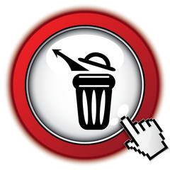 OUT TRASH ICON