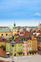 Fototapeta premium Domy na placu zamkowym