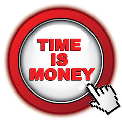 TIME IS MONEY ICON