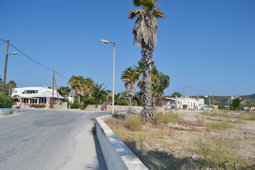 Fototapeta premium Street in Kefalos