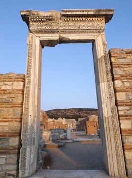 Ruins of St Mary's Church of Ephesus, Turkey