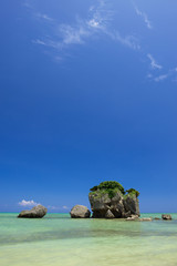 沖縄の海・親泊海岸