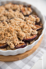 Pflaumen Crumble