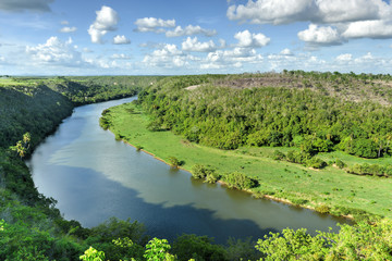 Fototapeta na wymiar Chavon River, Dominican Republic