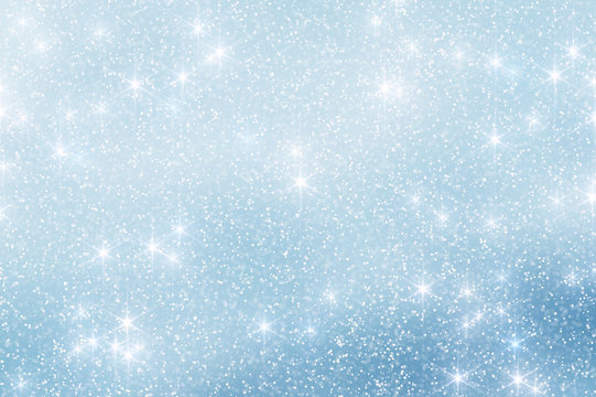 Snow Stars Christmas Background 6
