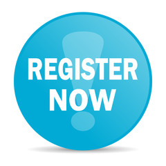 register now internet icon