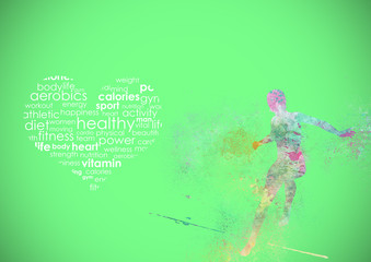 Fitness Abstract Background