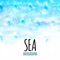 Watercolor striped radiant pattern, yellow orange and red colors