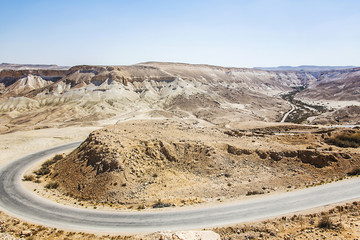 landscape Negev desert