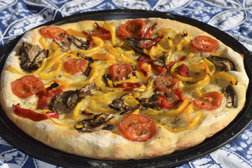 vegetarian pizza