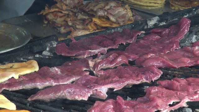 Grilled Meats, Barbeque, Cooking, Foods
