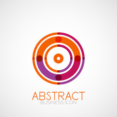 Symmetric abstract geometric shape