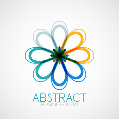 Symmetric abstract geometric shape