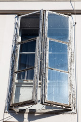 Alte Sprossenfenster