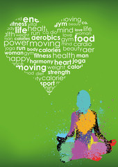 Fitness Abstract Background