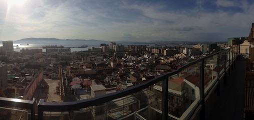 gibraltar town view