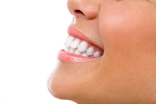 woman smile