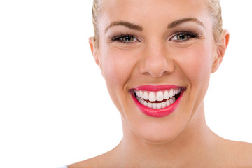 Happy woman with great smile
