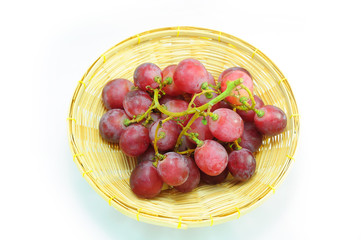 Red grapes