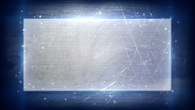 metal plate and backlight loopable background