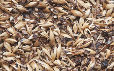 Chocolate malt as background