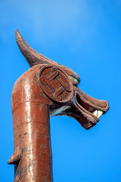 Galionsfigur Drache