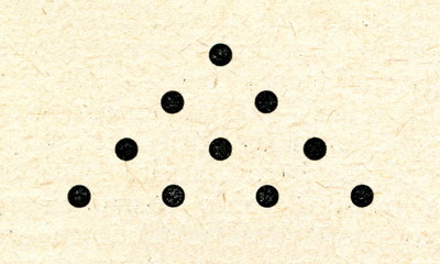 Tetractys or tetrad © Juulijs